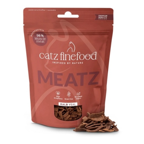 Catz Finefood Meatz N.05 Cielęcina - przysmak dla kota 45g