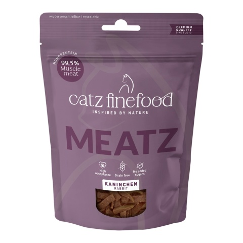 Catz Finefood Meatz N.11 Królik - przysmak dla kota 45g