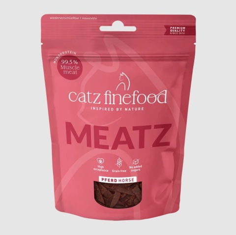 Catz Finefood Meatz N.15 Konina - przysmak dla kota 45g