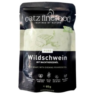Catz Finefood Purrrr N.109 Dzik - saszetka dla kota 85g