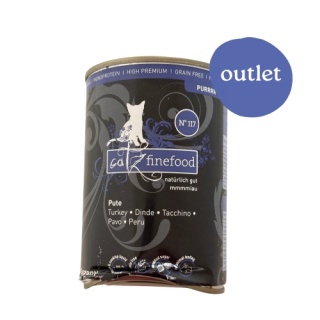 OUTLET Catz Finefood Purrrr N.117 Indyk - karma dla kota 400g