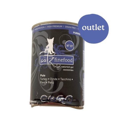 OUTLET Catz Finefood Purrrr N.117 Indyk - karma dla kota 400g