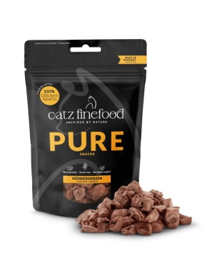 Catz Finefood Purrrrly N.103 liofilizowane serca kurczaka 35g