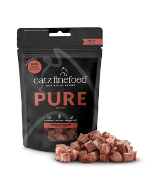 Catz Finefood Purrrrly N.105 liofilizowane serca wołowe 35g