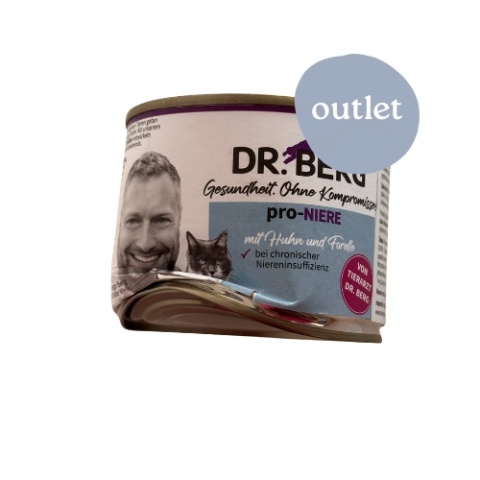 OUTLET Dr. Berg Pro NIERE dla kotów - nerki, kamica moczowa 200g