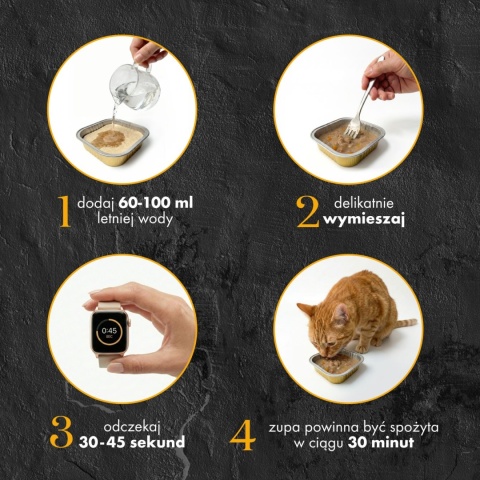 Dr Malou Zupka kurczak z dynią - liofilizowana karma dla kotów 12g