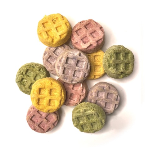 Dr Malou Wafle z liofilizowanego mięsa kurczaka (mix smaków) - przysmak dla kota 60g