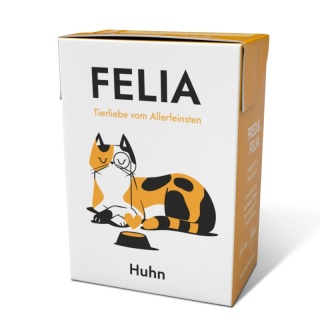 FELIA Kurczak - karma mokra dla kota 190g