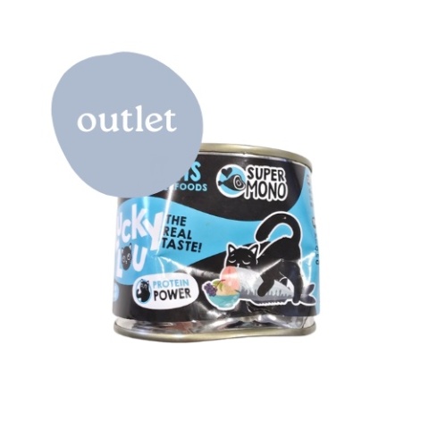 OUTLET Lucky Lou SuperMono Łosoś karma monobiałkowa 190g