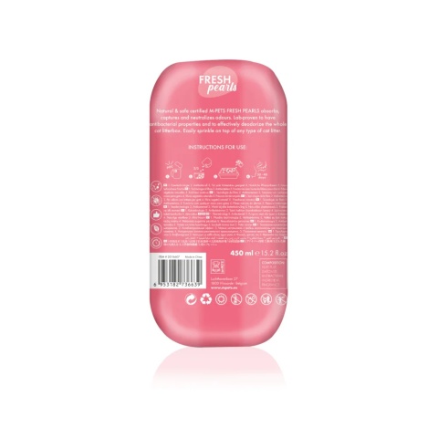 M-PETS FRESH Pearls FLORAL - granulki aromatyzujące do kuwet 450ml
