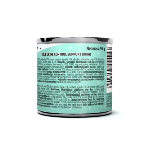 MR. BANDIT DUCK&BEEF URINE CONTROL - napój funkcjonalny dla kota wspierający układ moczowy 95g