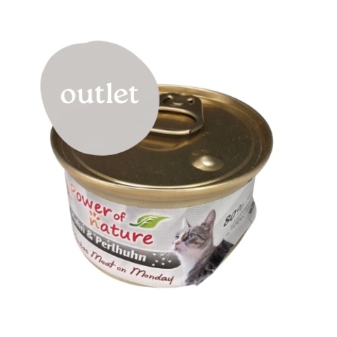 OUTLET Power of Nature Minka's Meat on Monday - kurczak i perliczka puszka 85g