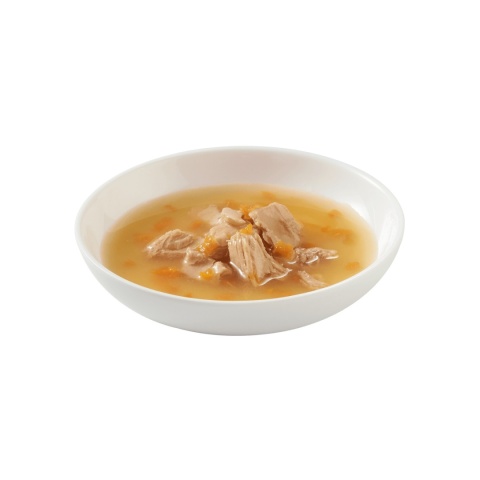 Schesir Soup 12x40g zupa dla kota łosoś z marchewką zestaw