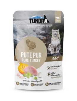 TUNDRA Indyk 85g saszetka dla kota