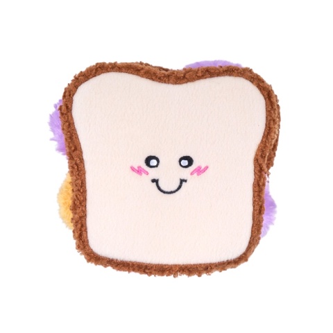 Zippy Paws Snufflerz PB&J Sandwich - zabawka węchowa w kształcie kanapki