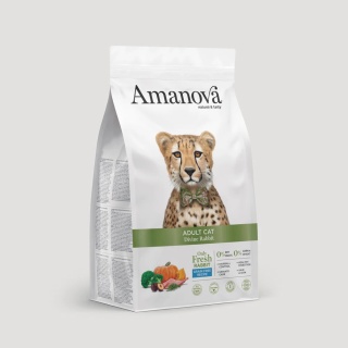 Amanova Cat ADULT Divine Rabbit królik - sucha karma dla kota 1,5kg