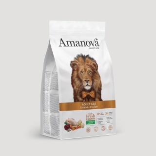Amanova Cat ADULT Exquisite Chicken kurczak - sucha karma dla kota 1,5kg
