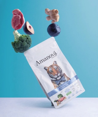Amanova Cat Sterilised Delicious Lamb jagnięcina - sucha karma dla kota 300g