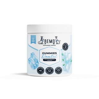 Bemo Gummies Dental - żelki suplementacyjne wspierające higienę jamy ustnej psów i kotów