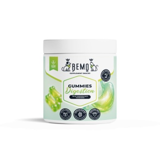 Bemo Gummies Digestion - żelki suplementacyjne wspierające układ pokarmowy psów i kotów
