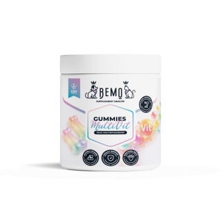 Bemo Gummies MultiVit - żelki multiwitaminowe dla psów i kotów wspierające odporność i witalność
