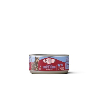 Carnilove Pate Turkey Salmon - pasztet dla kota indyk łosoś 100g