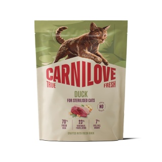 Carnilove True Fresh Kaczka 400g sucha karma dla kotów dorosłych