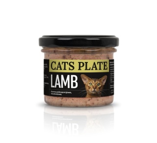 Cats Plate Lamb 100g - karma dla kota z mięsa jagnięcego