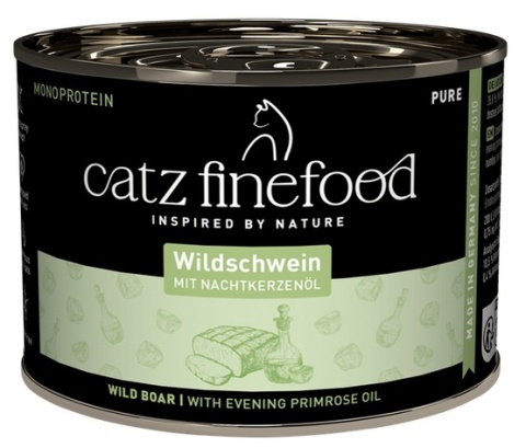 Catz Finefood Purrrr N.109 Dzik - karma dla kota 200g