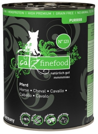 Catz Finefood Purrrr N.123 Konina - karma dla kota 400g