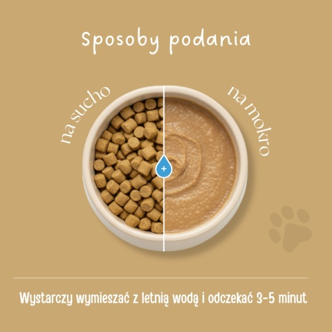 Dr Malou kurczak z mlekiem kozim i żółtkiem - liofilizowana karma dla kociąt 1kg