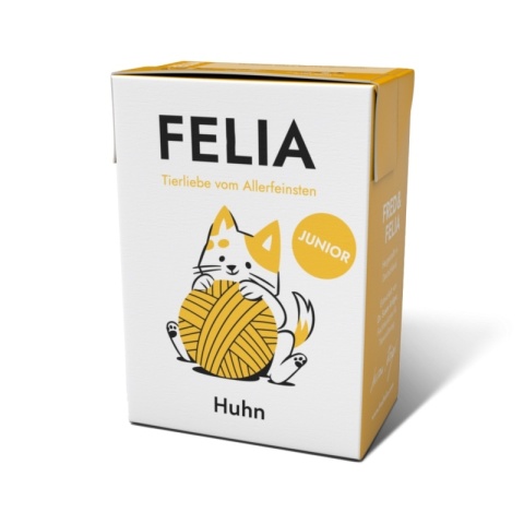 FELIA JUNIOR kurczak - karma mokra dla kociąt 190g
