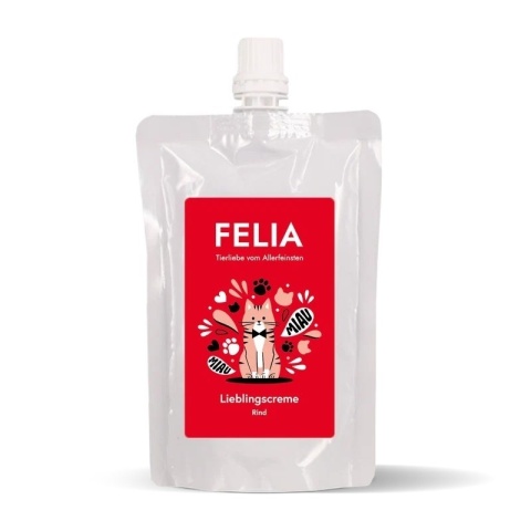 FELIA Kremowa pasta z wołowiny dla kotów 100g