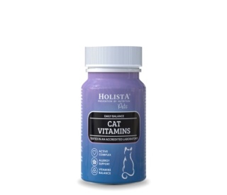 Holista Cat Vitamins - witaminy dla kotów i kociąt 90 tabletek