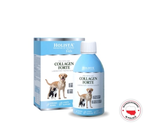 Holista Collagen FORTE - kolagen na zdrowe stawy i lśniącą sierść syrop 100ml