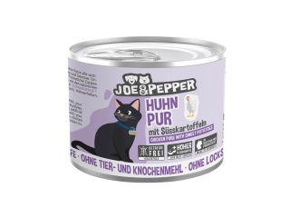 Joe & Pepper Huhn Pur kurczak z batatem - mokra karma dla kota 200g