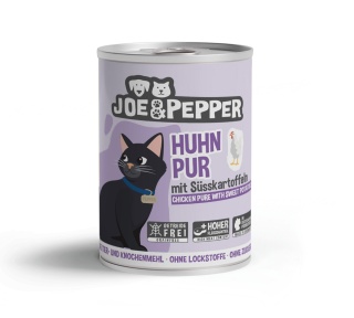 Joe & Pepper Huhn Pur kurczak z batatem - mokra karma dla kota 400g