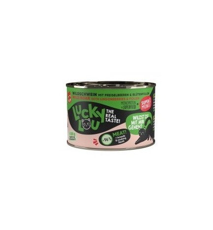 Lucky Lou SuperMono Dzik karma monobiałkowa 200g