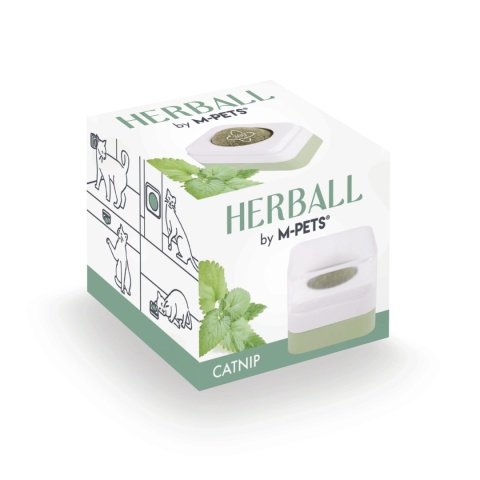 M-PETS Kula Herball Catnip - obrotowa kocimiętka w kulce dla kota
