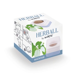 M-PETS Kula Herball Matatabi - obrotowe matatabi w kulce dla kota