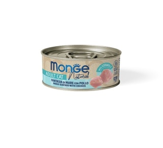 Monge Natural - Owoce morza z kurczakiem 80g