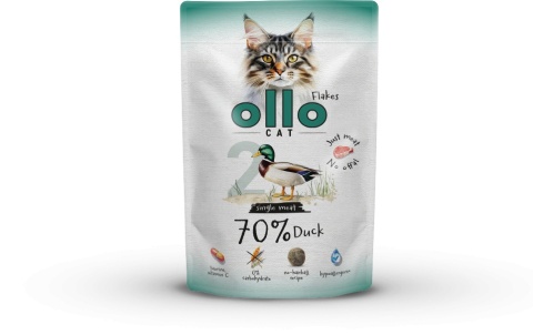 Ollo Cat nr 2 Duck Kaczka - mokra karma dla kota 85g