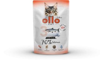Ollo Cat nr 3 Salmon Łosoś - mokra karma dla kota 85g