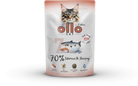 Ollo Cat nr 7 Salmon Shrimp Łosoś i Krewetki - mokra karma dla kota 85g