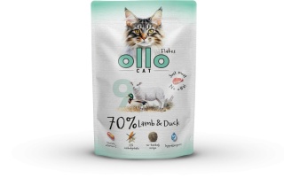 Ollo Cat nr 9 Lamb Duck Jagnięcina i Kaczka - mokra karma dla kota 85g