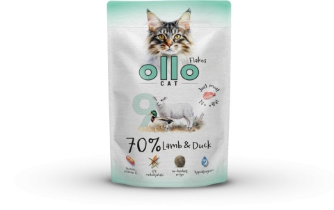 Ollo Cat nr 9 Lamb Duck Jagnięcina i Kaczka - mokra karma dla kota 85g