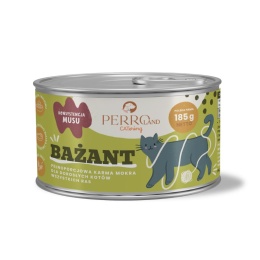 PERROland CATering Bażant - karma mokra dla kota mus 185g