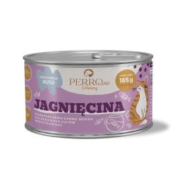 PERROland CATering Jagnięcina - karma mokra dla kota mus 185g