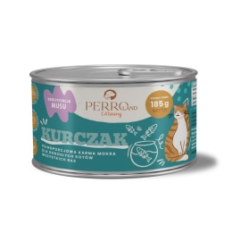 PERROland CATering Kurczak - karma mokra dla kota mus 185g