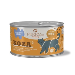 PERROland CATering Koza - karma mokra dla kota mus 185g